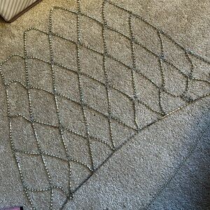 Rhinestone waist chain